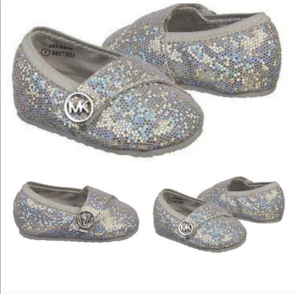 Michael Kors Baby Grace Glitter Shoes